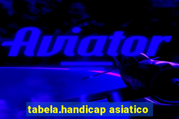 tabela.handicap asiatico